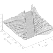 Boosted three-dimensional black-hole evolutions with singularity excision