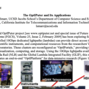 The OptIPuter and Its Applications
