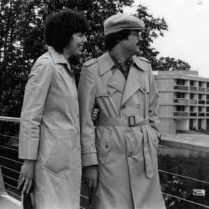Larry and Janet at Cambridge University circa 1976